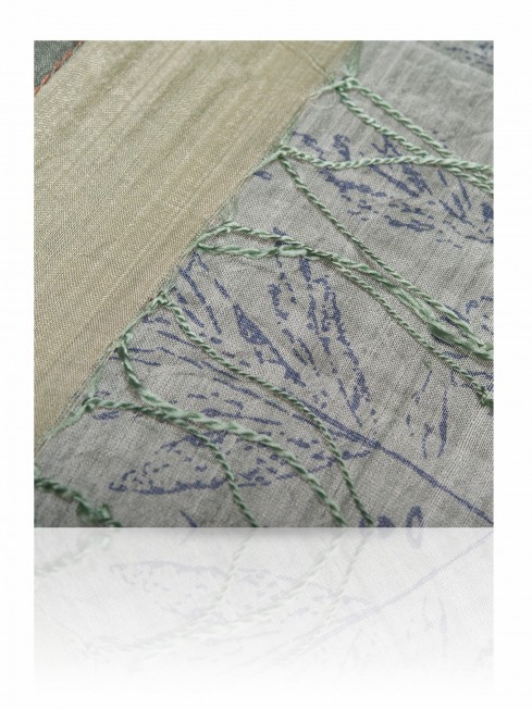 Шарф Женский SN-EMB.PRINT/GREY